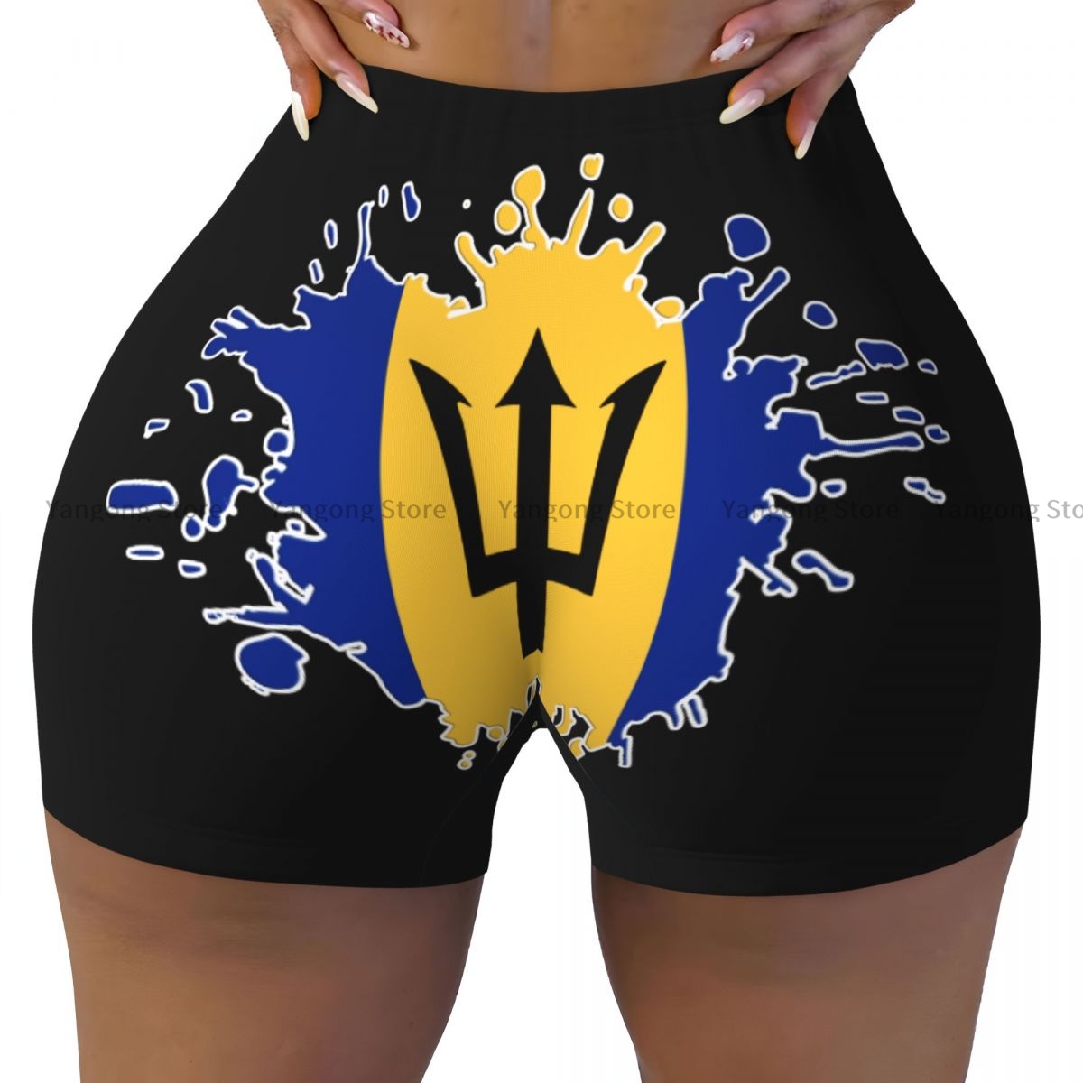 Yoga Fitness Usa - Pantaloncini sportivi attillati e sexy con