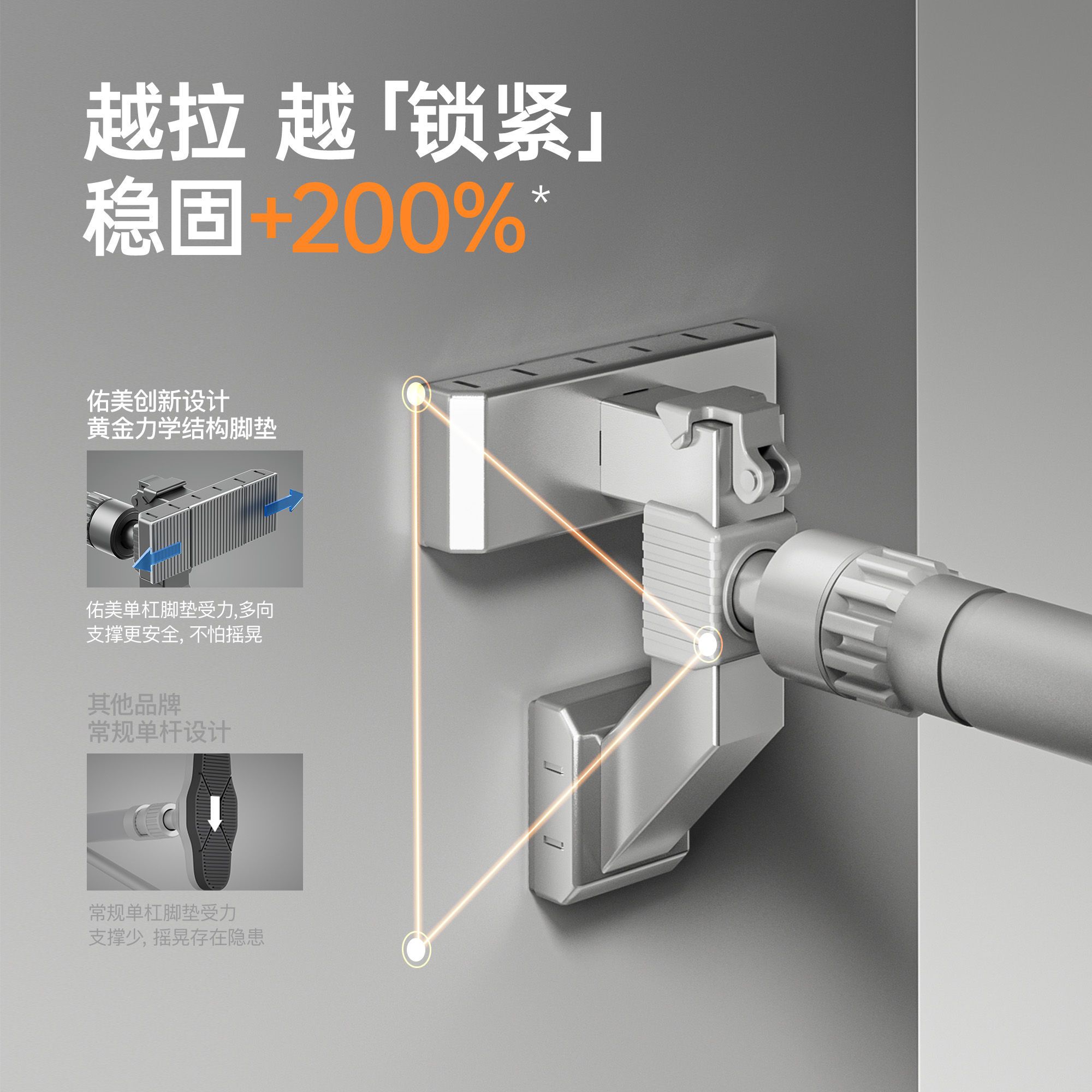 Pull Up Bar Doorframe - Barra Orizzontale per Trazioni da Interno,