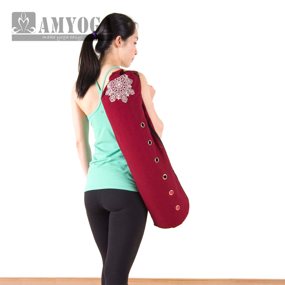 Yoga Fitness Usa - Borsa per Tappetino Yoga in Tela,