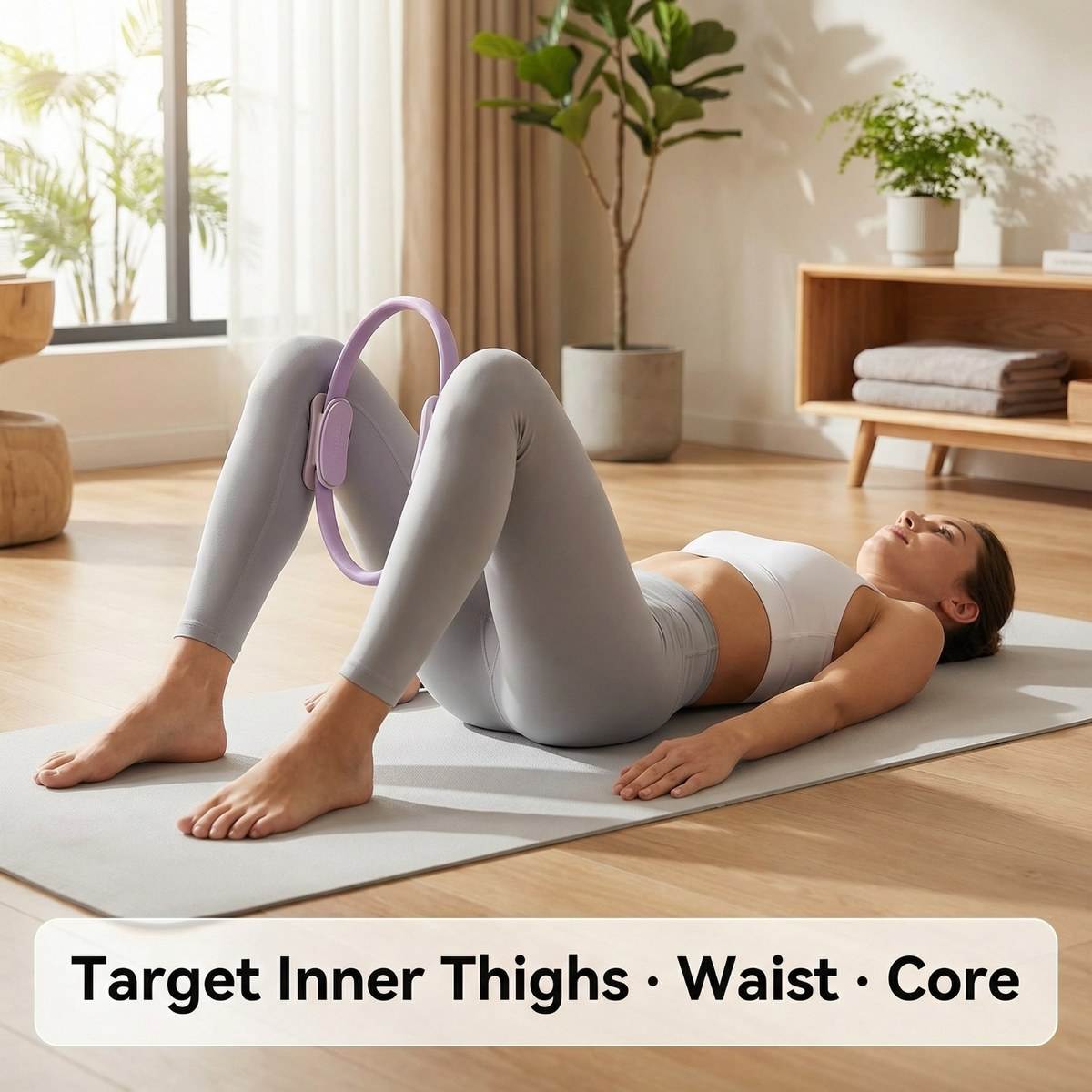 Yoga Fitness Trainer - Anello Pilates da 38 cm, Cerchio