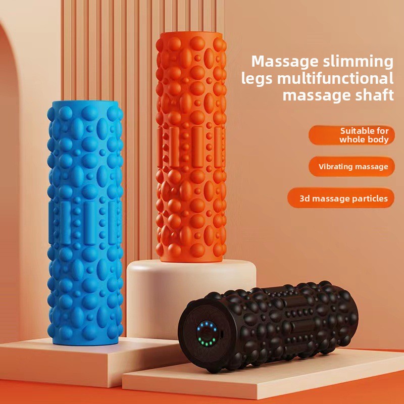 Yoga Fitness Trainer - Rullo elettrico in schiuma Rilassante muscolare