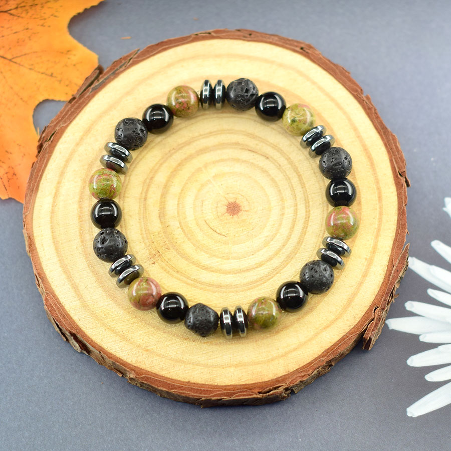 Bracciale in pietra di diaspro - Yoga Fitness Promotion recensione e prezzo