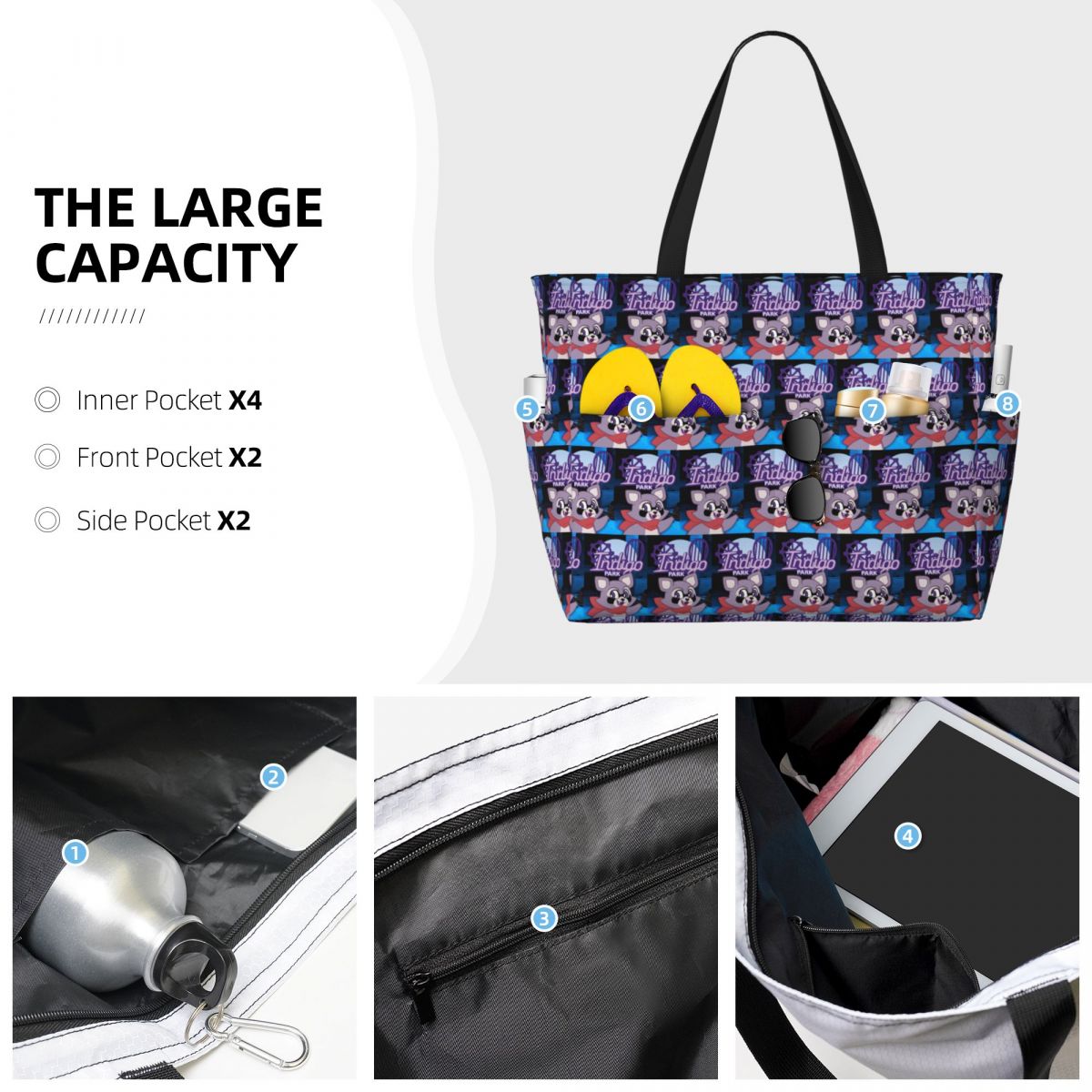 Borsa tote da spiaggia Rambley - Yoga Fitness Park recensione e prezzo
