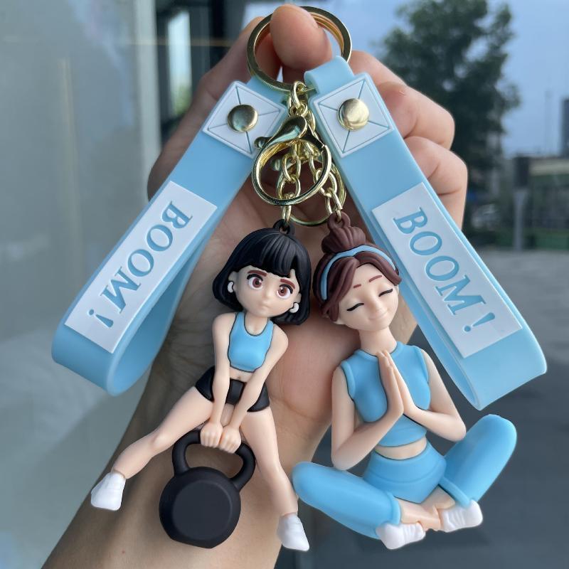 Portachiavi in Silicone a Form - Yoga Fitness Gifts recensione e prezzo