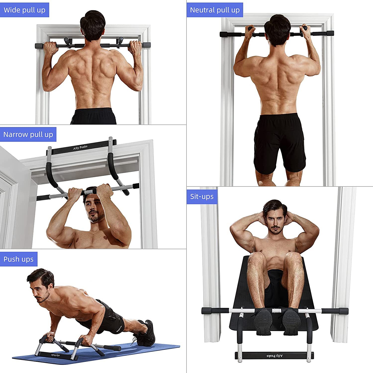 Attrezzatura fitness da intern - Pull Up Bar Doorframe recensione e prezzo