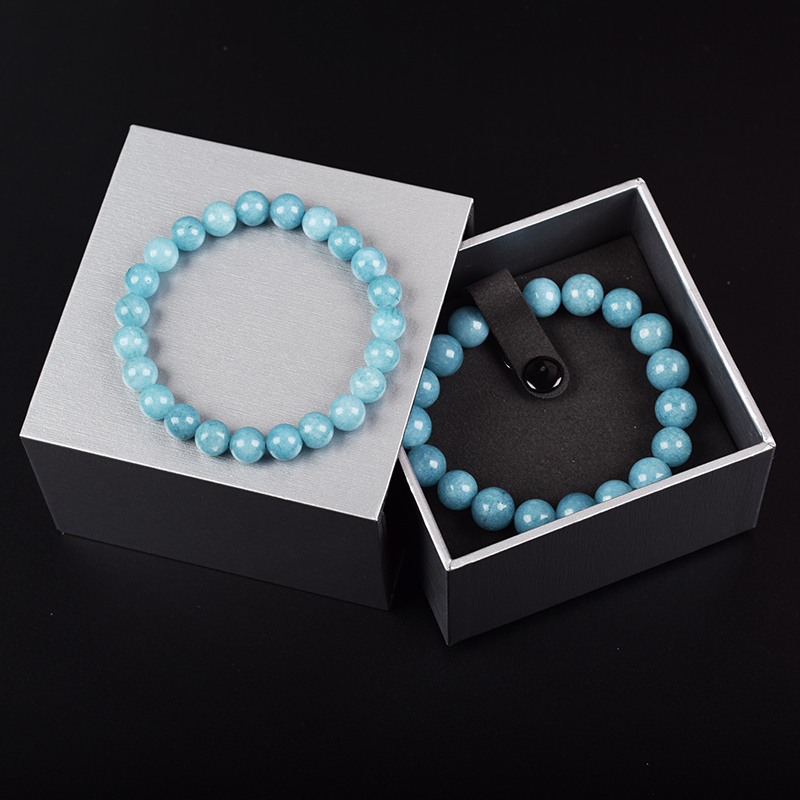 Bracciale acquamarine naturali - Yoga Fitness Gifts recensione e prezzo
