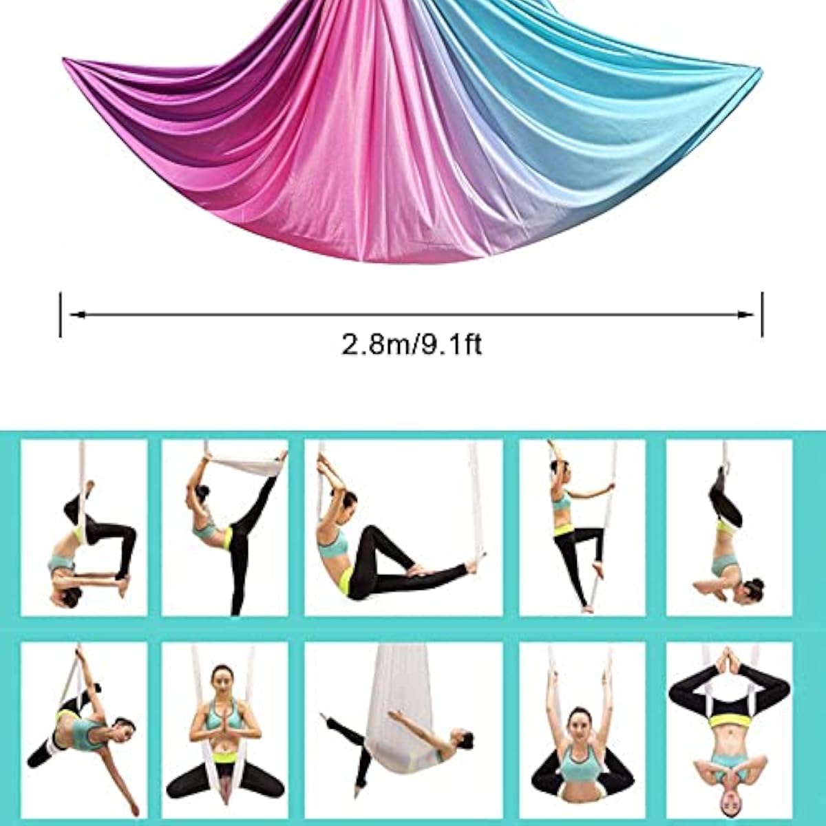 Amaca per Yoga Aereo 5M x 2.8M - Yoga Swing Aerial recensione e prezzo