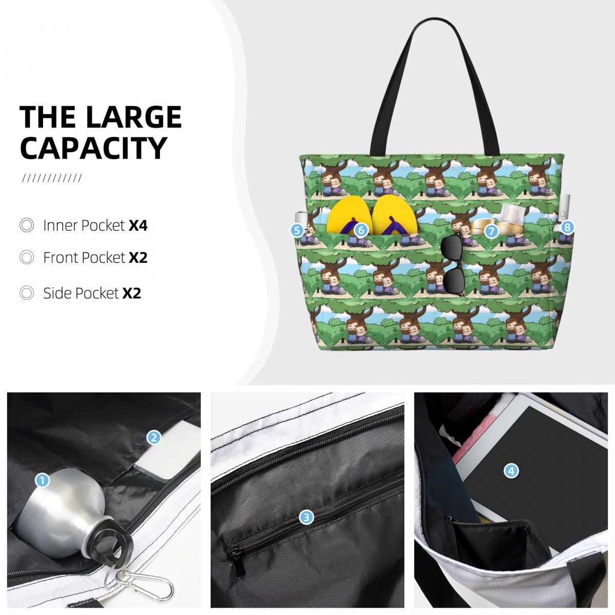Park Day - Borsa tote da spiag - Yoga Fitness Park recensione e prezzo