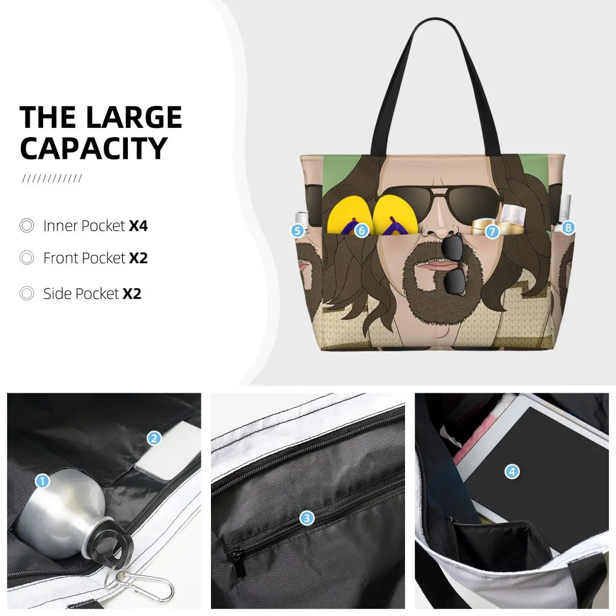 The Dude- The Big Lebowski Bea - Yoga Fitness Dude recensione e prezzo