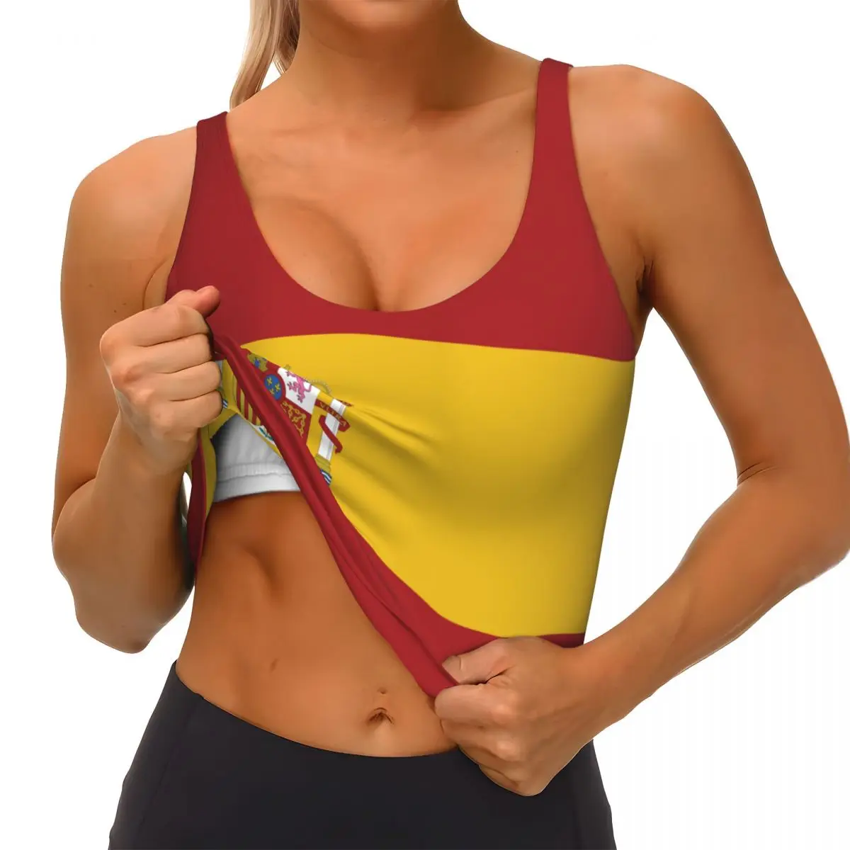 Top basic con bandiera della S - Yoga Fitness Usa recensione e prezzo