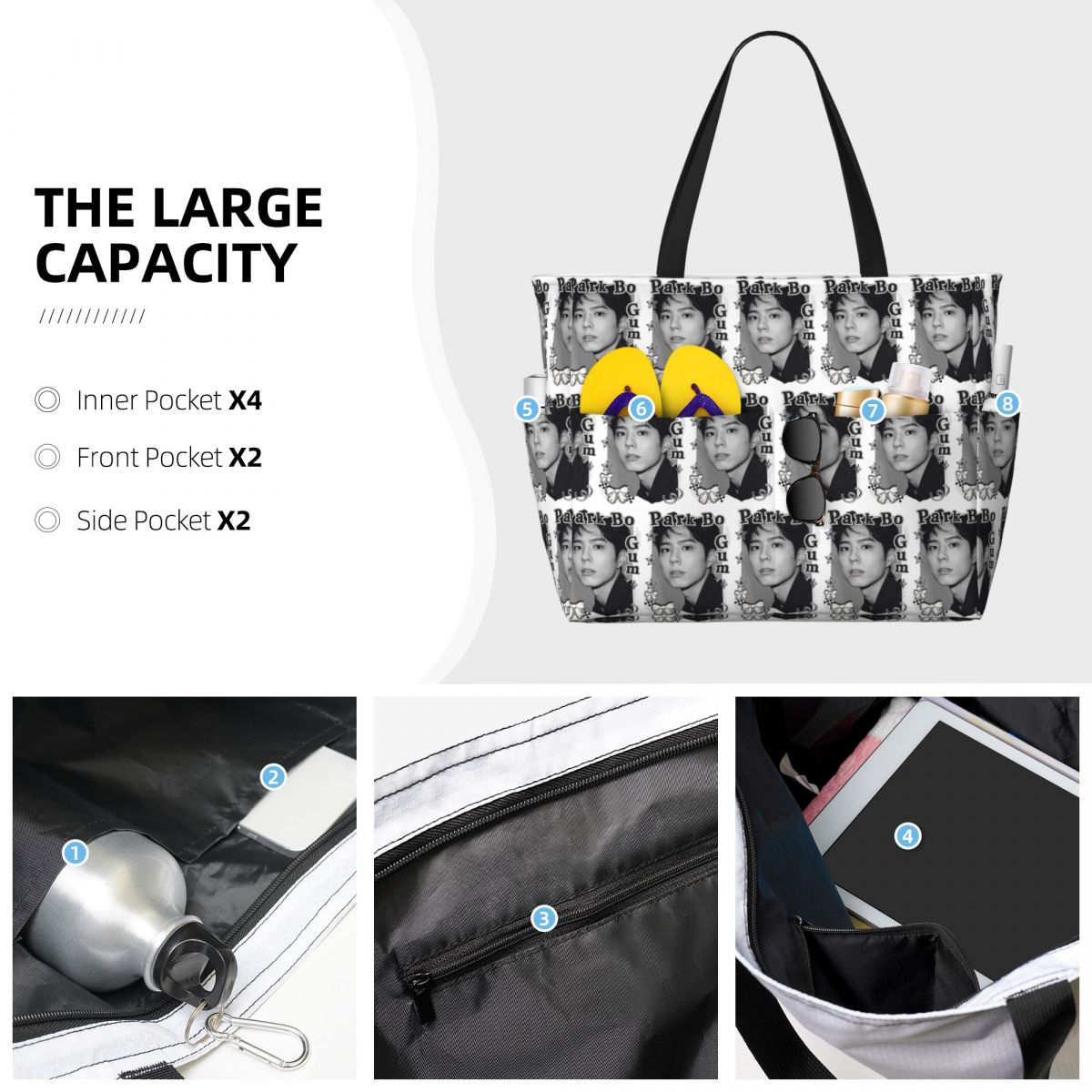 Borsa tote da spiaggia Park Bo - Yoga Fitness Park recensione e prezzo