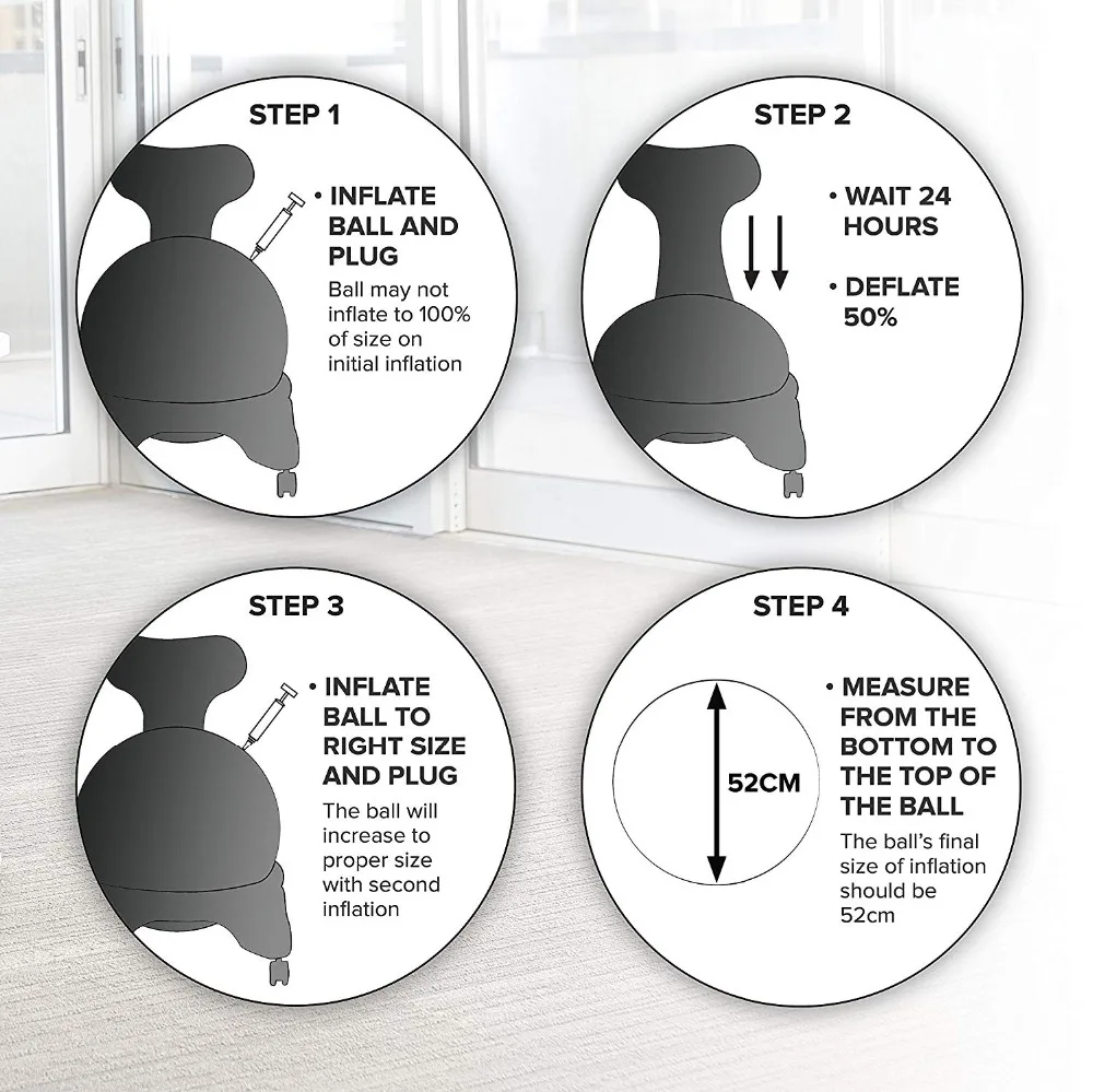 Sedia a Sfera per Esercizi di  - Exercise Ball Stability recensione e prezzo